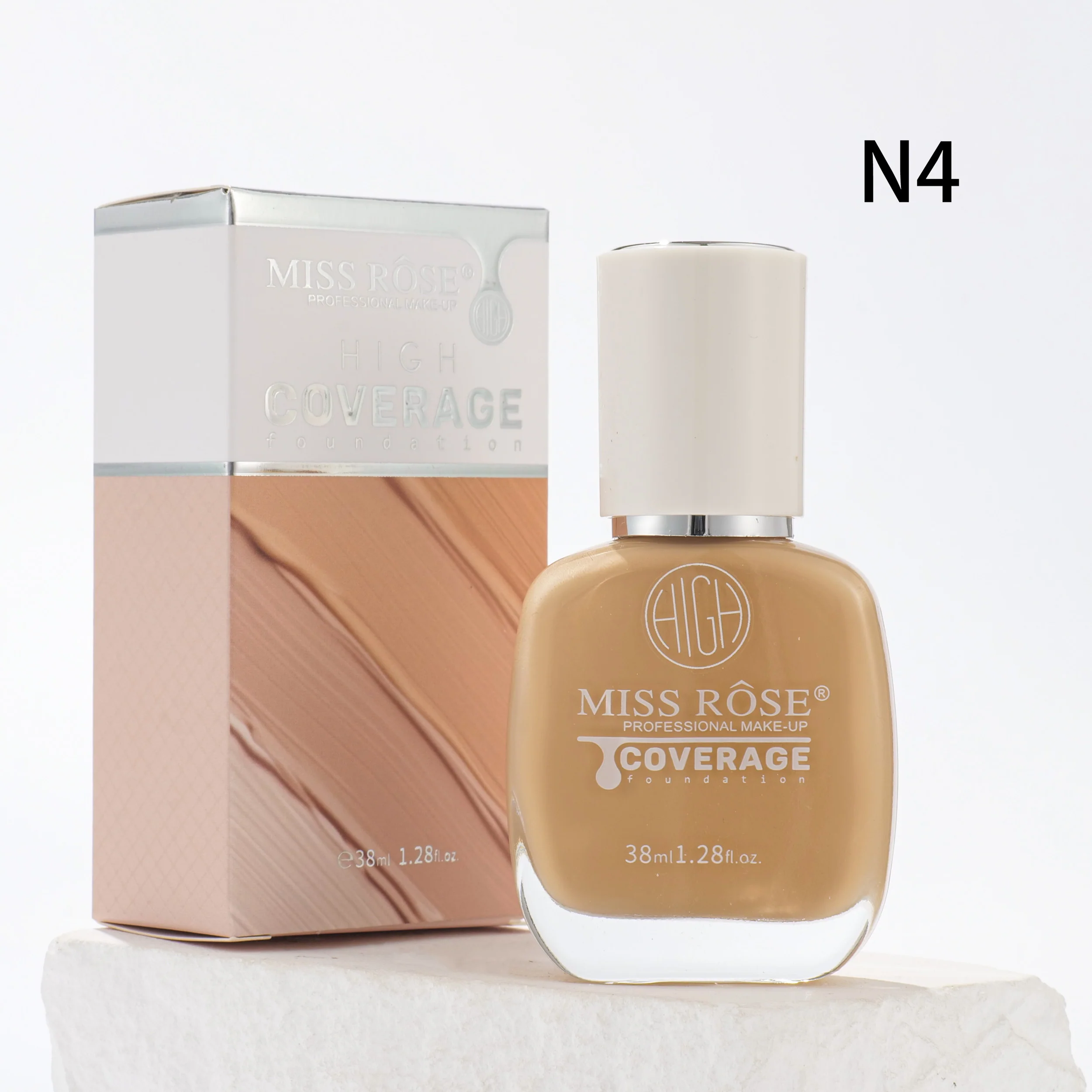 Miss Rose High Coverage Foundation - Image 4
