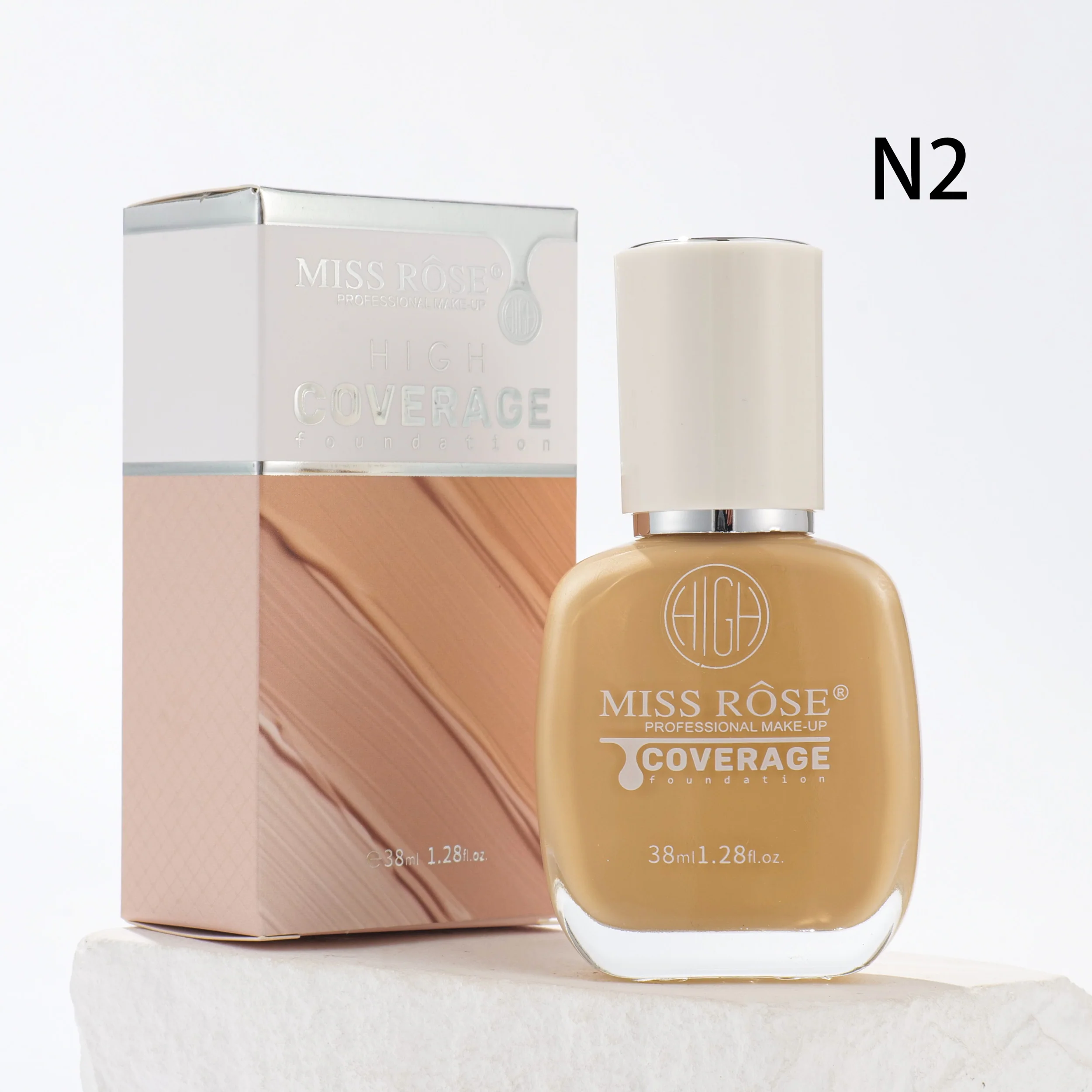 Miss Rose High Coverage Foundation - Image 6