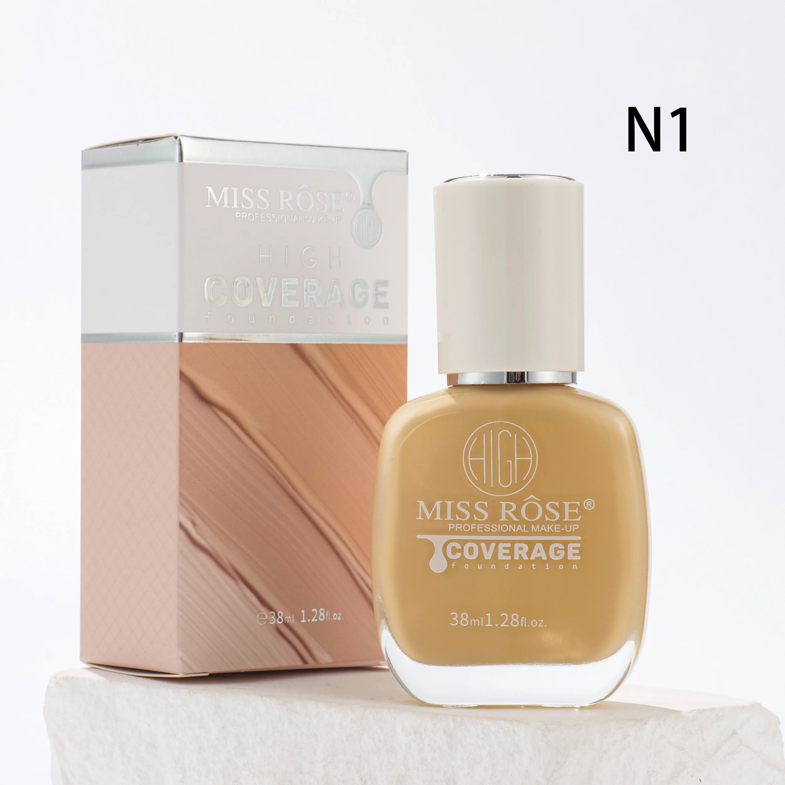 Miss Rose High Coverage Foundation - Image 7