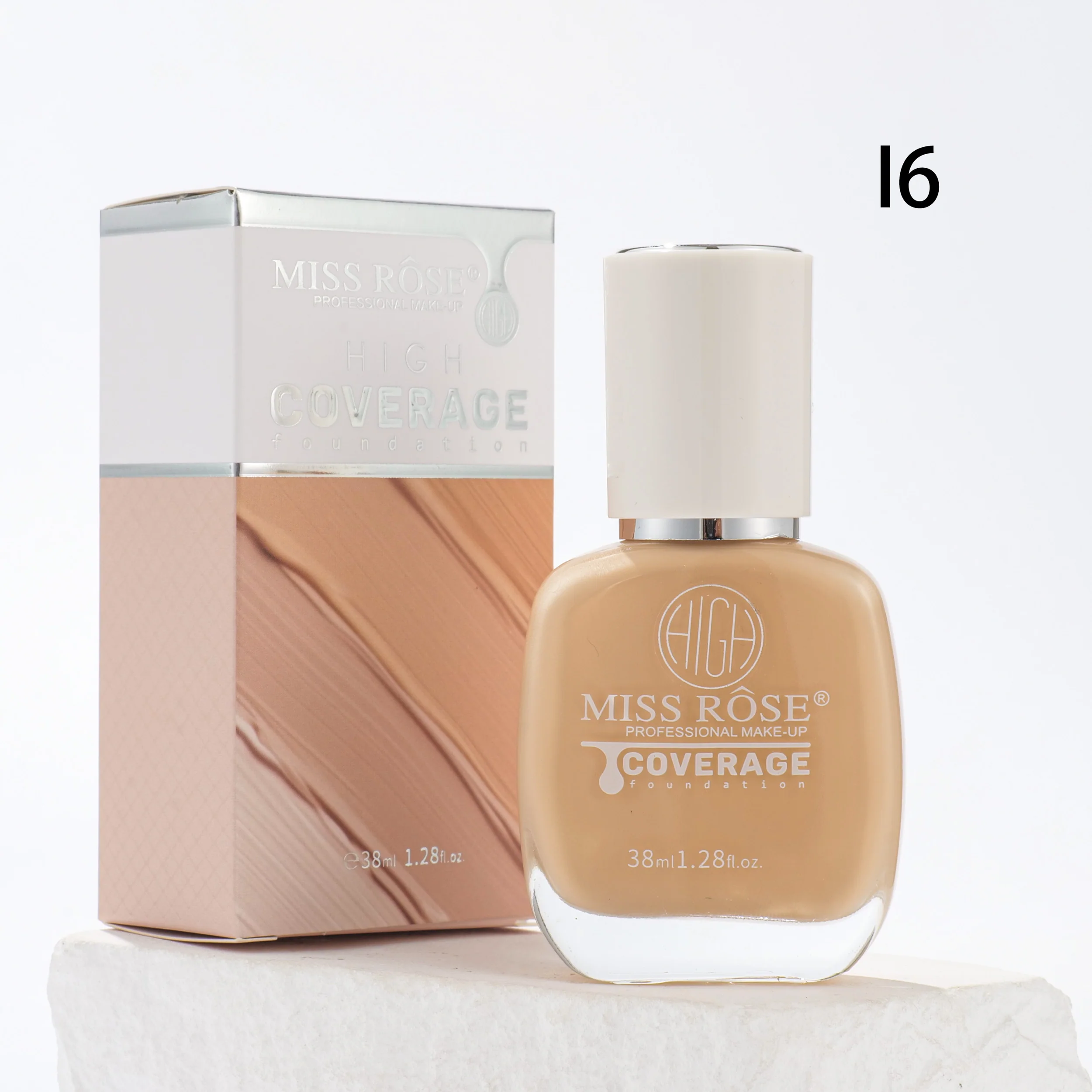 Miss Rose High Coverage Foundation - Image 8