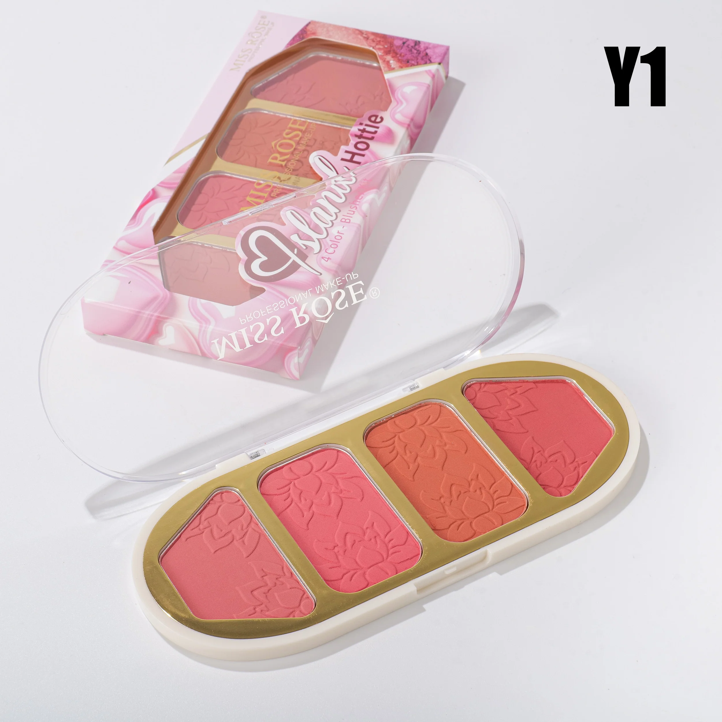 Miss Rose Island Hottie 4 color blusher - Image 3