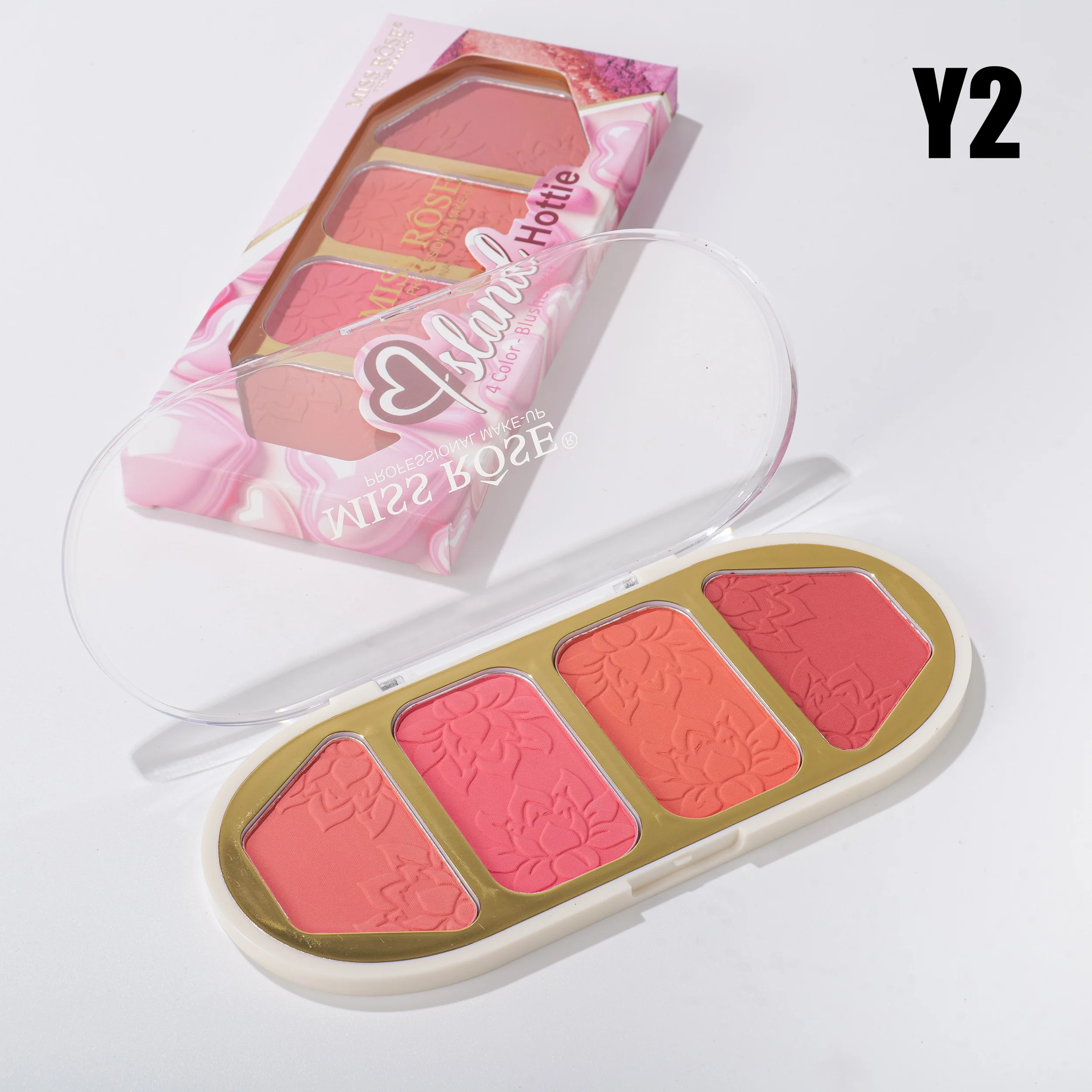 Miss Rose Island Hottie 4 color blusher - Image 4