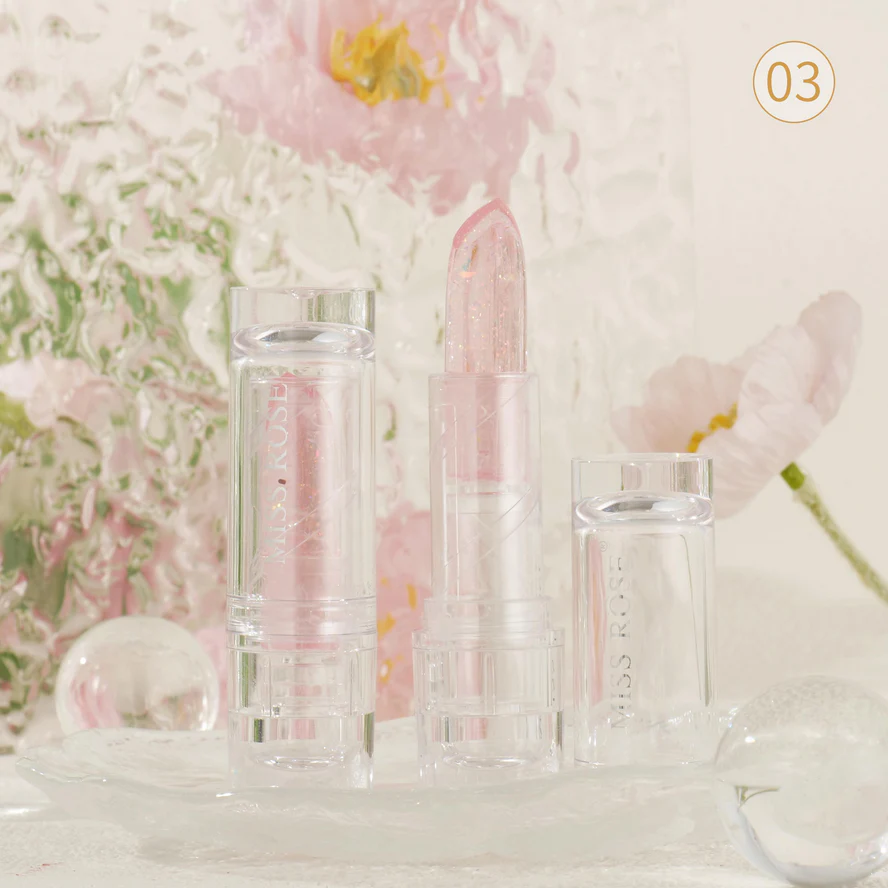 Miss Rose Jelly Glitter Colored Lip Balm - Image 8