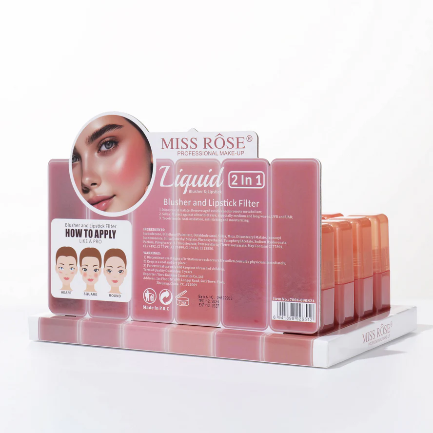 Miss Rose liquid blusher & Lipstick - Image 6