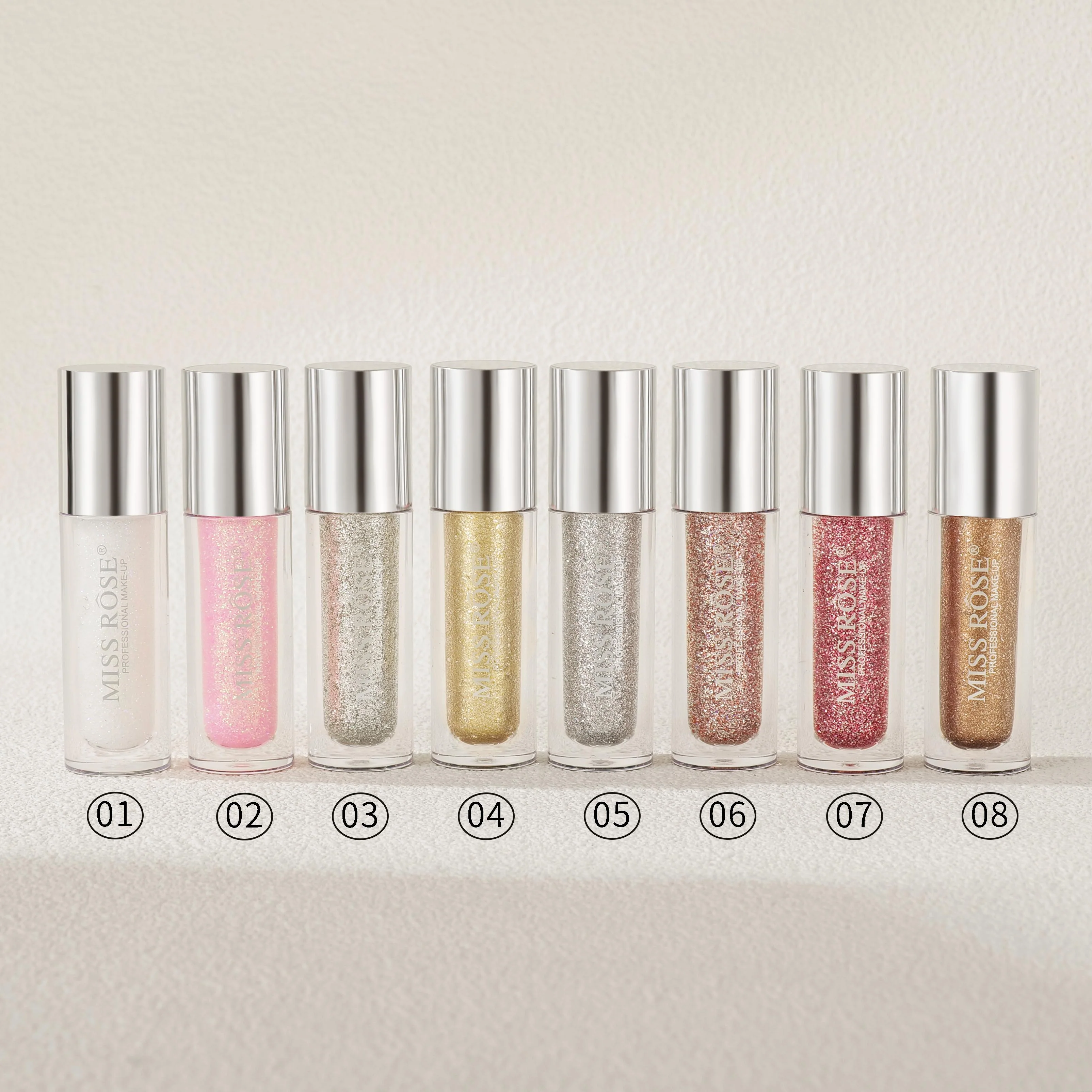 Miss Rose Liquid Glitter Eyeshadow - Image 2