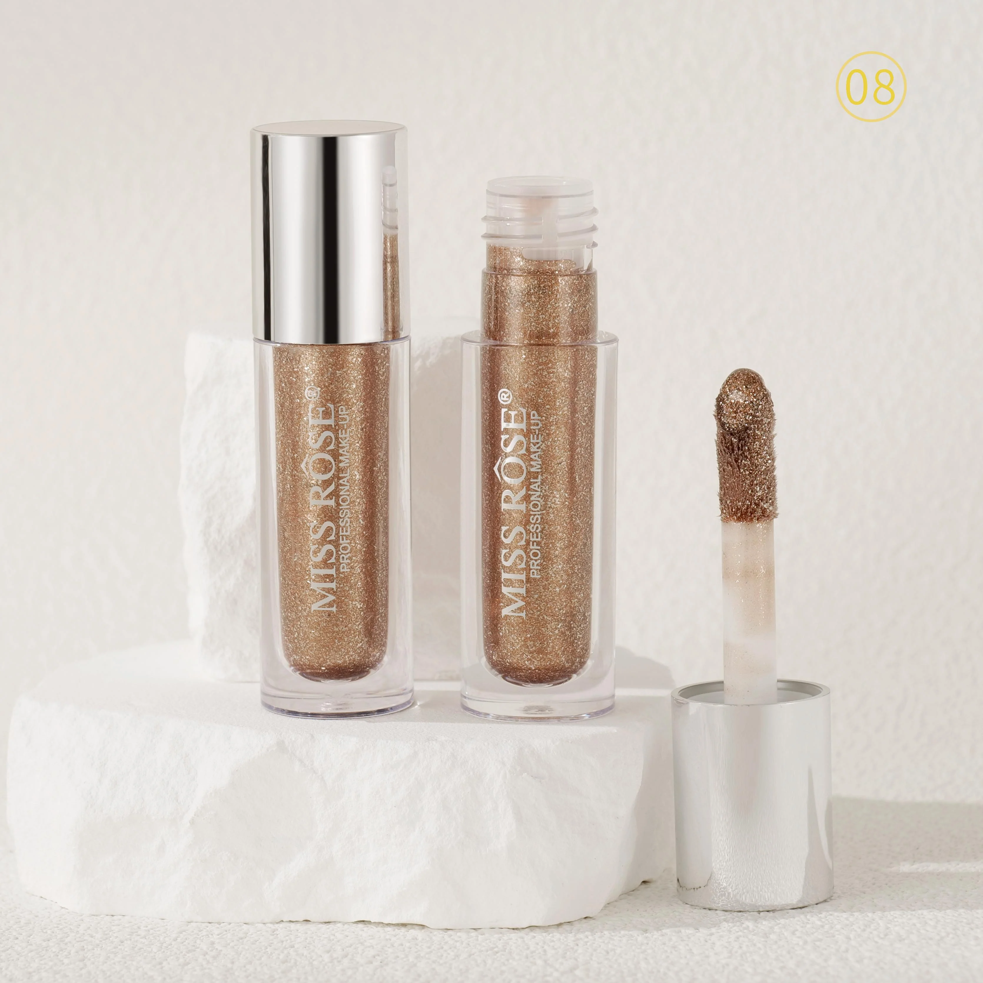 Miss Rose Liquid Glitter Eyeshadow - Image 5
