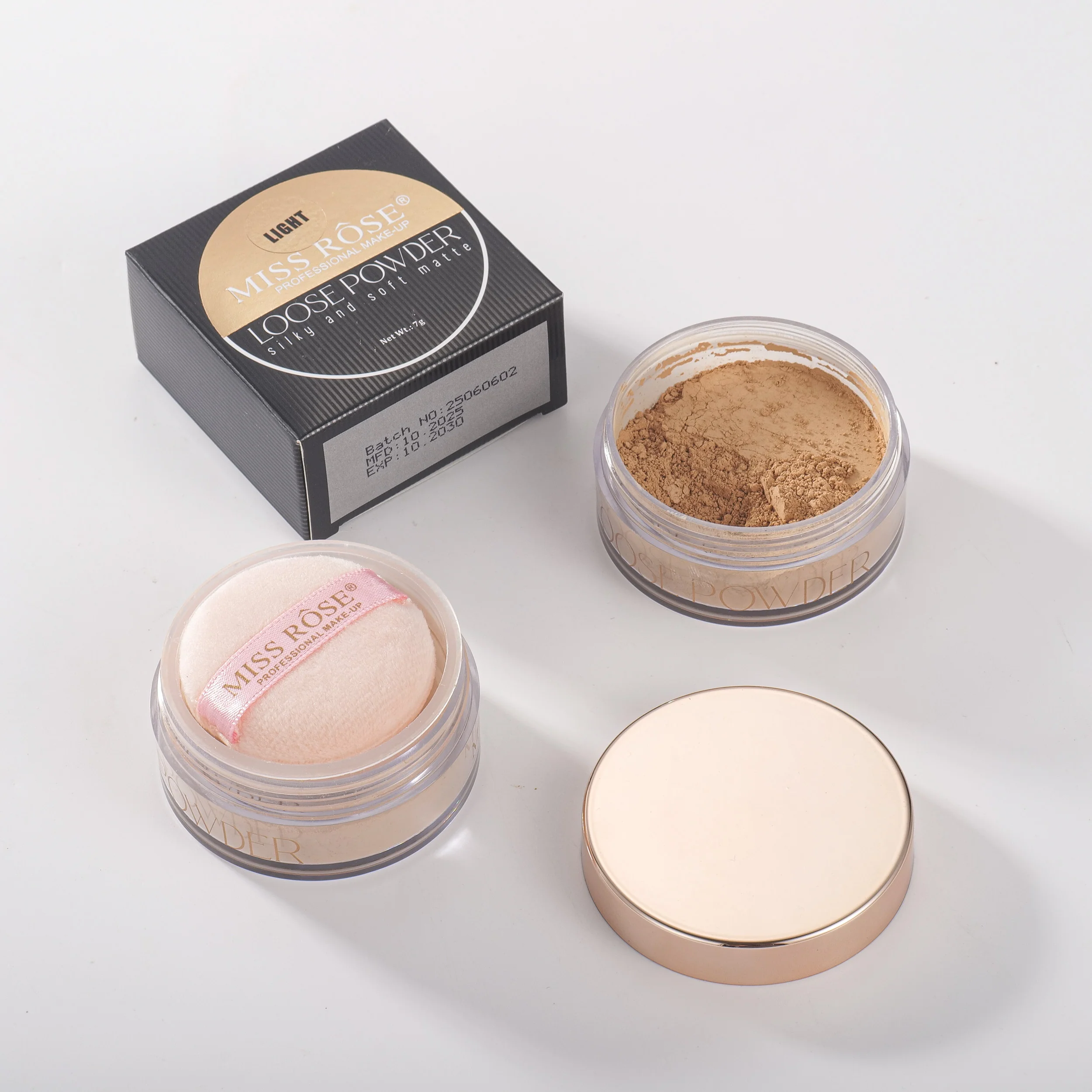 Miss Rose Loose Powder Silky & Soft Matte Finish