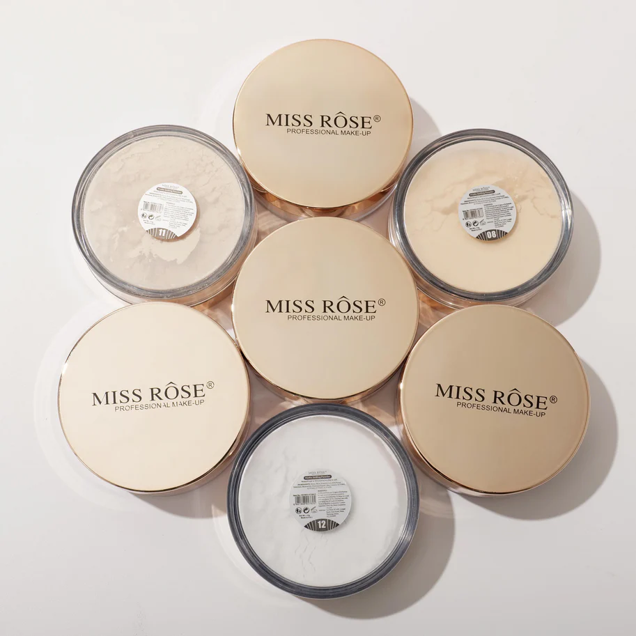Miss Rose Luxury Gold Matte Setting Powder - Image 5