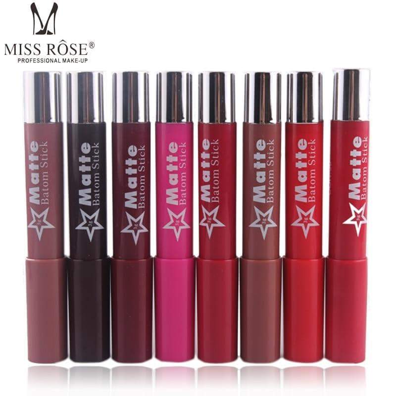 MISS ROSE Matte Lip Batom Crayon - Image 2
