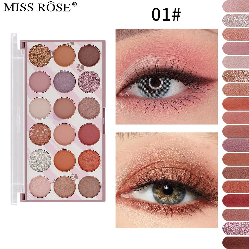 Miss Rose New 18 Color Eyeshadow Palette - Image 2
