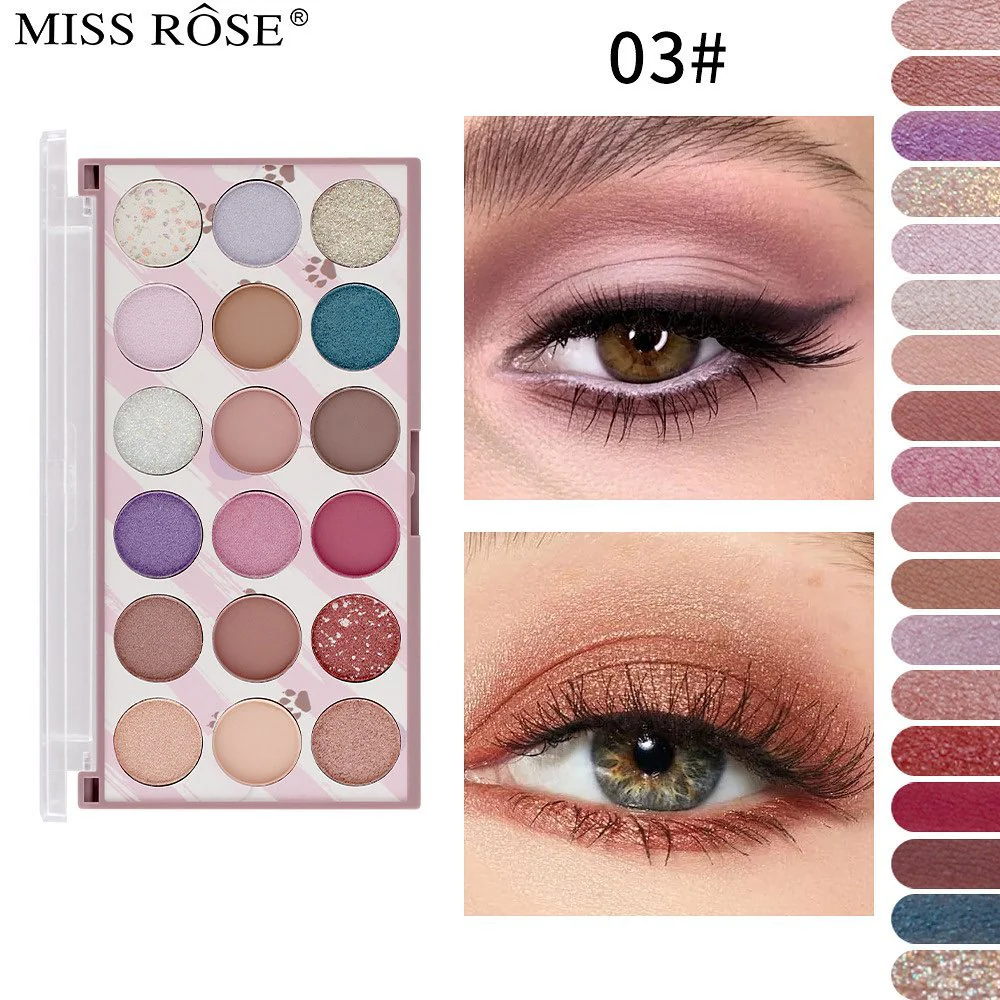 Miss Rose New 18 Color Eyeshadow Palette - Image 4