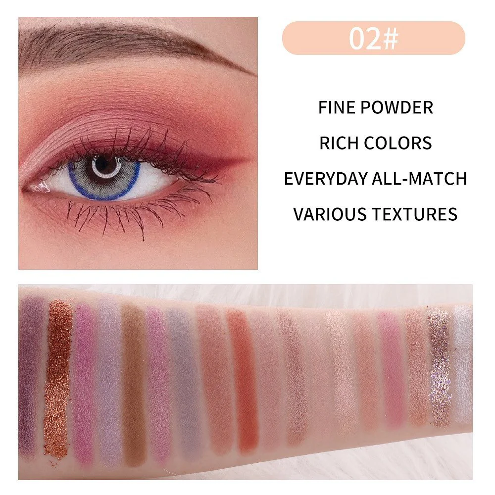 Miss Rose New 18 Color Eyeshadow Palette - Image 6