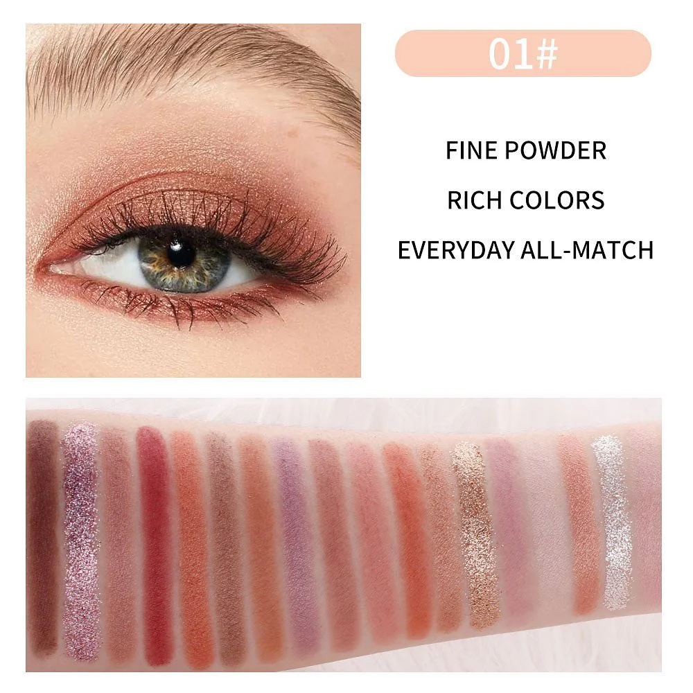 Miss Rose New 18 Color Eyeshadow Palette - Image 7