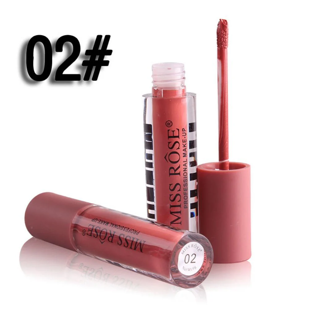 MISS ROSE New Fashion Color Matte Gloss (Set of 6) - Image 3