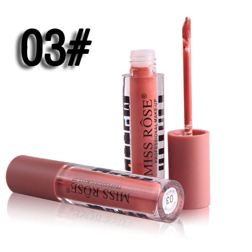 MISS ROSE New Fashion Color Matte Gloss (Set of 6) - Image 4