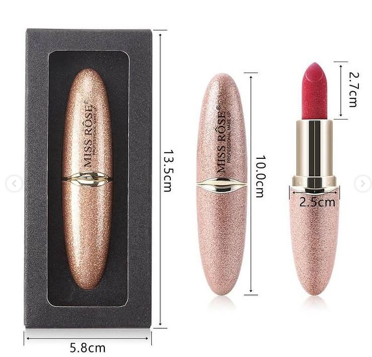 Miss Rose New Gold Plated Matte Lipstick - Image 4