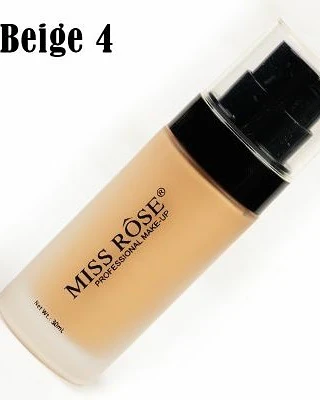 Miss Rose Strong Cover Oil Free Liquid Foundation - Image 3