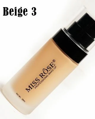 Miss Rose Strong Cover Oil Free Liquid Foundation - Image 4