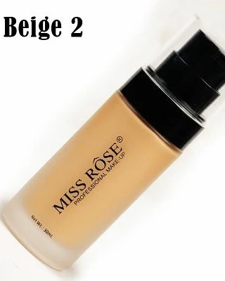 Miss Rose Strong Cover Oil Free Liquid Foundation - Image 5