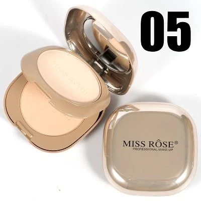 Miss Rose Pink Metallic Mirror Dual Compact Powder - Image 3