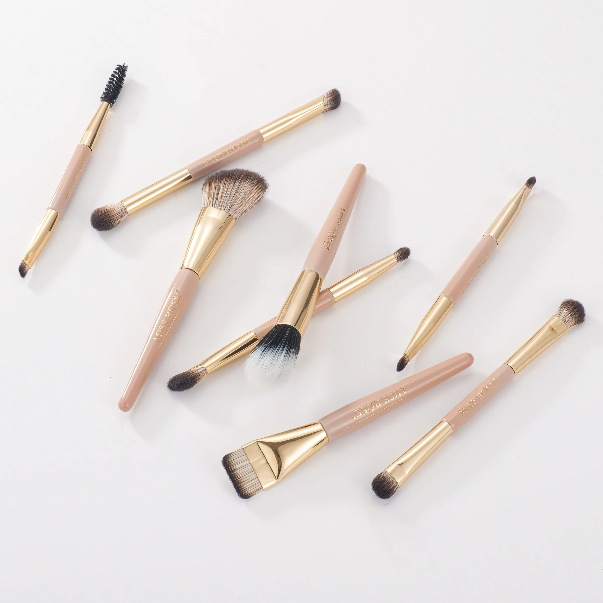 Miss Rose Professional 2 in 1 Dual Ended Brush Set - Image 2