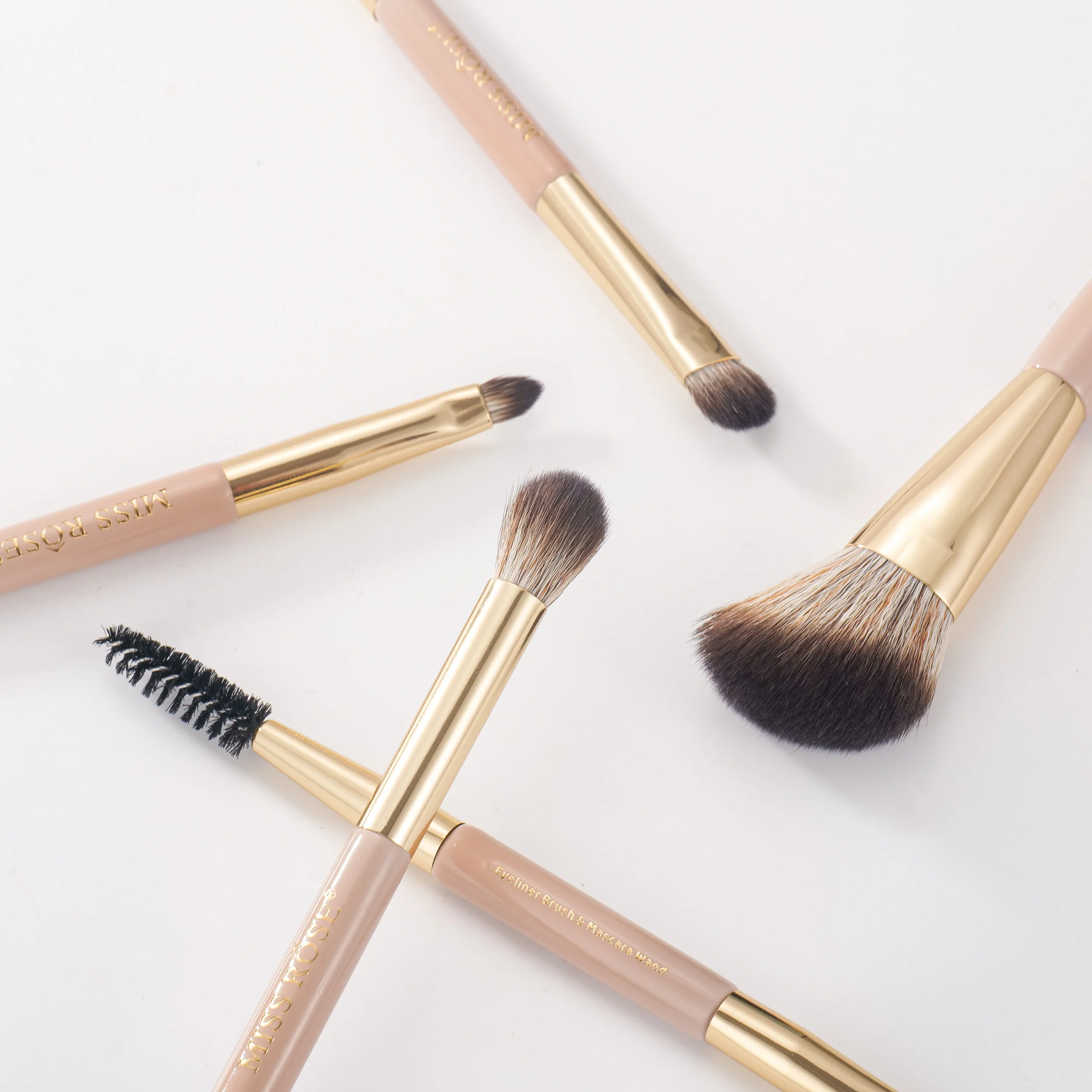 Miss Rose Professional 2 in 1 Dual Ended Brush Set - Image 3
