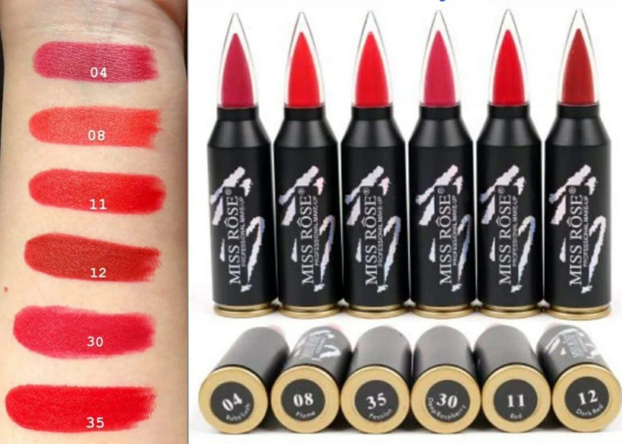 Miss Rose Professional Matte Lipstick ( Bullete) - Image 4