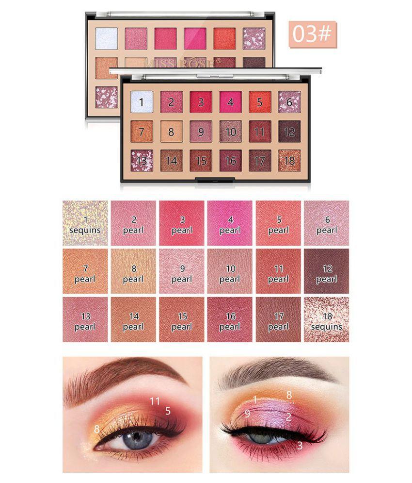 MISS ROSE Rose Gold Eyeshadow Palette - Image 10