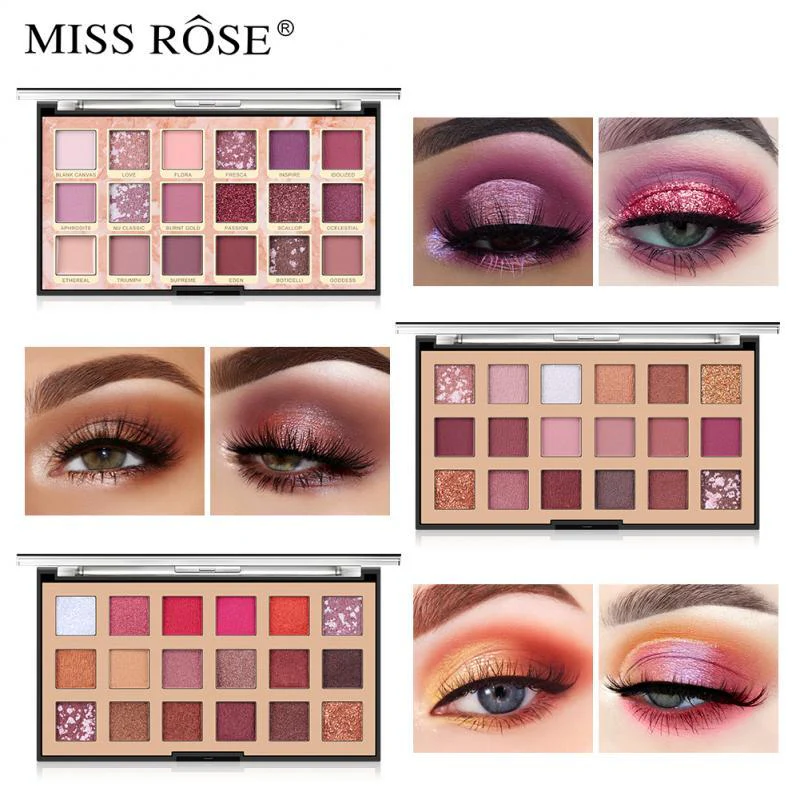 MISS ROSE Rose Gold Eyeshadow Palette - Image 11