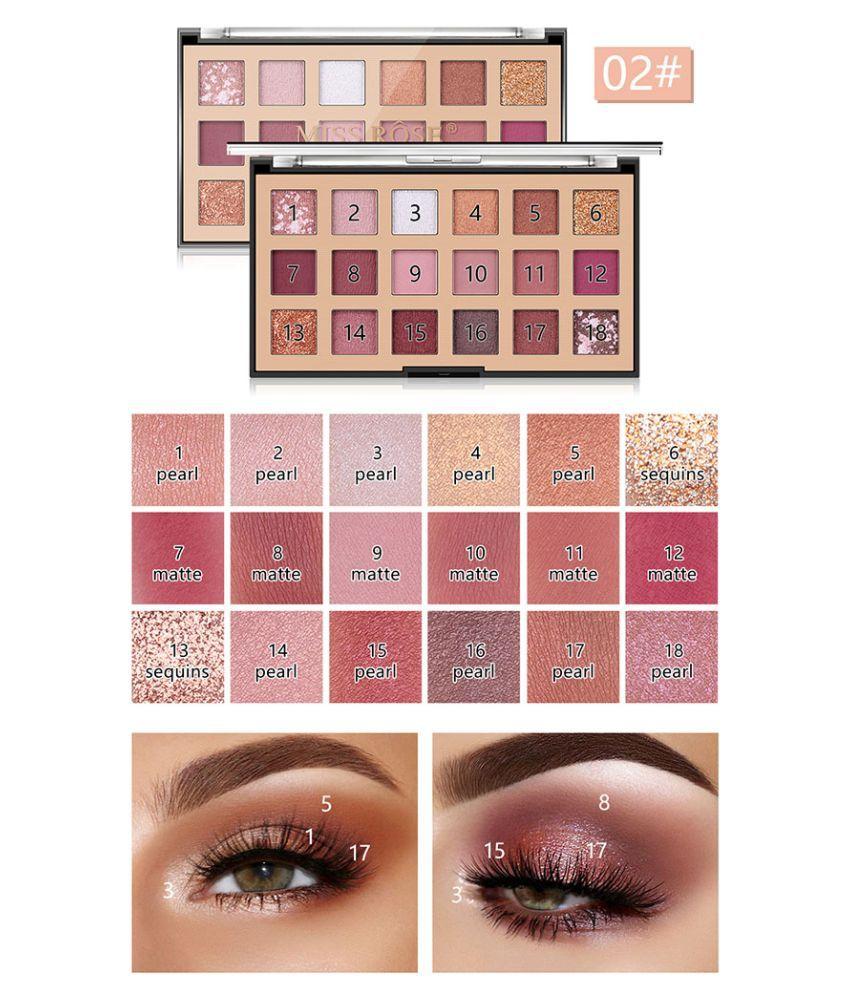MISS ROSE Rose Gold Eyeshadow Palette - Image 9