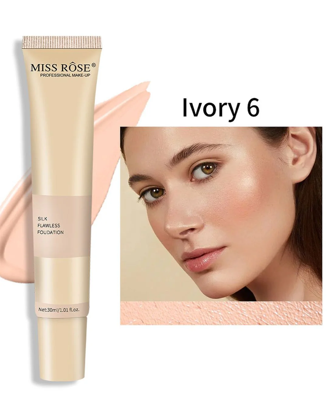 Miss Rose Silk Flawless Foundation - Image 5