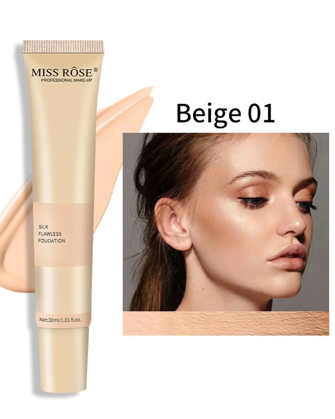 Miss Rose Silk Flawless Foundation - Image 6