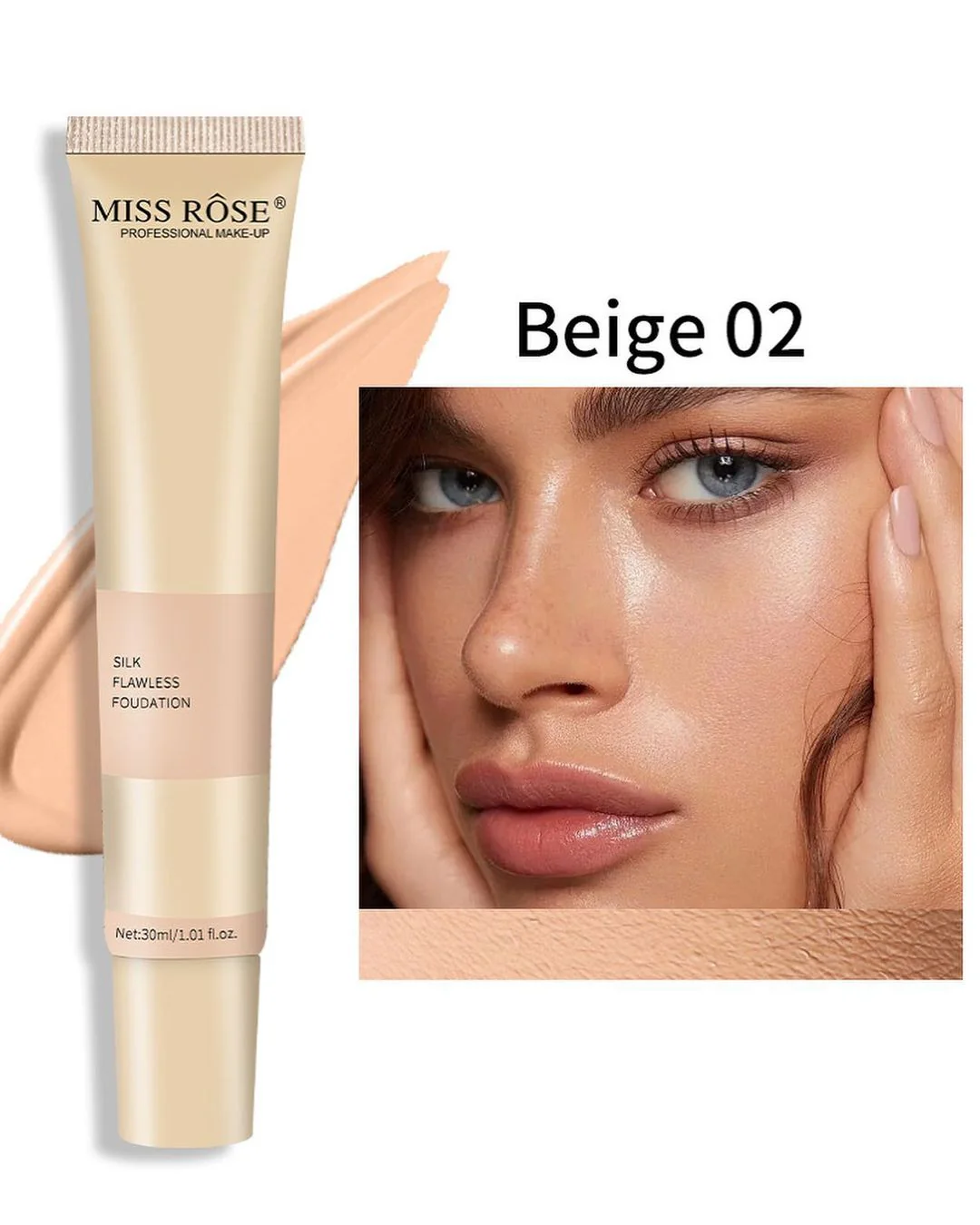 Miss Rose Silk Flawless Foundation - Image 7