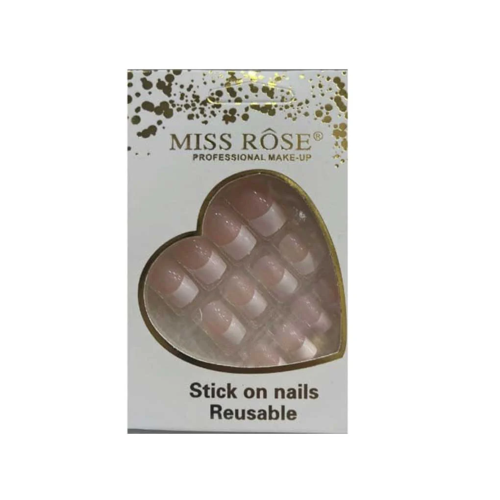 Miss Rose Stick on Nails Reusable - Image 2