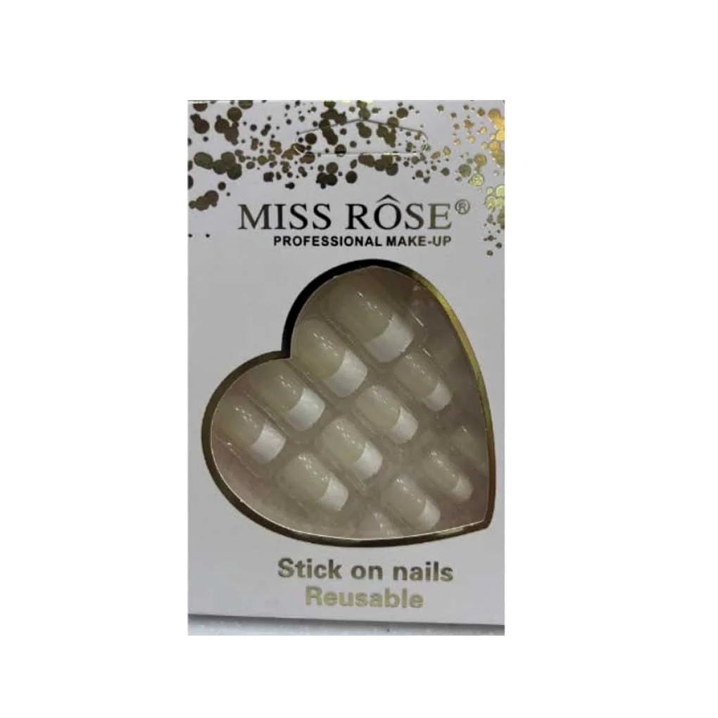 Miss Rose Stick on Nails Reusable - Image 4