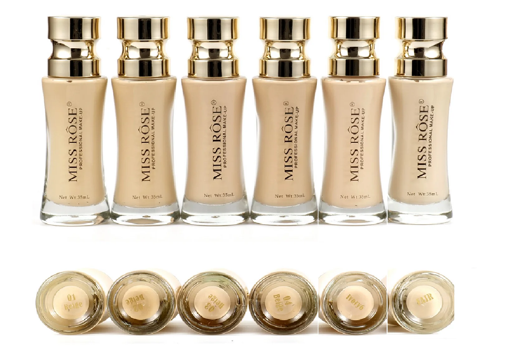 Miss Rose Unique Double Wear Liquid Foundation - Image 4