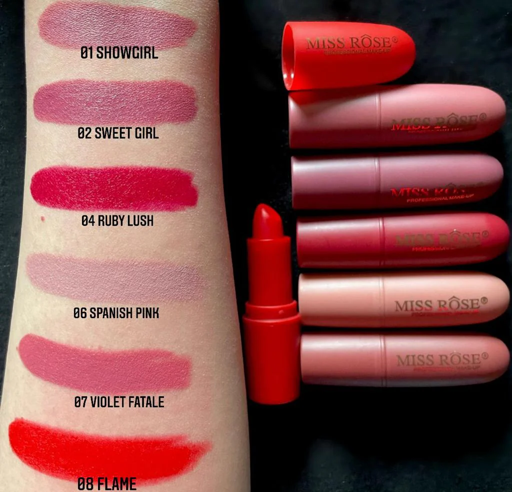 Miss Rose Velvet Matte Lipstick - Image 27
