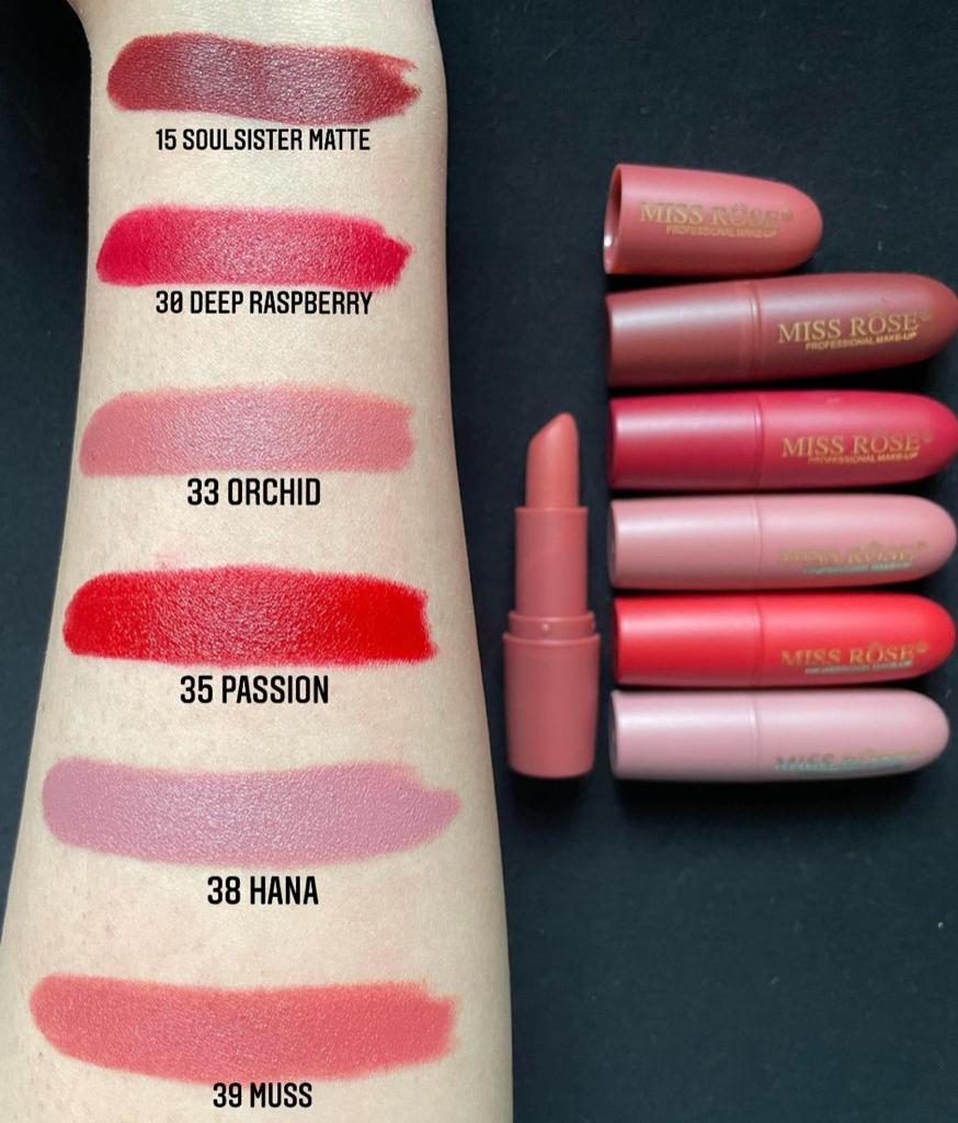 Miss Rose Velvet Matte Lipstick - Image 28