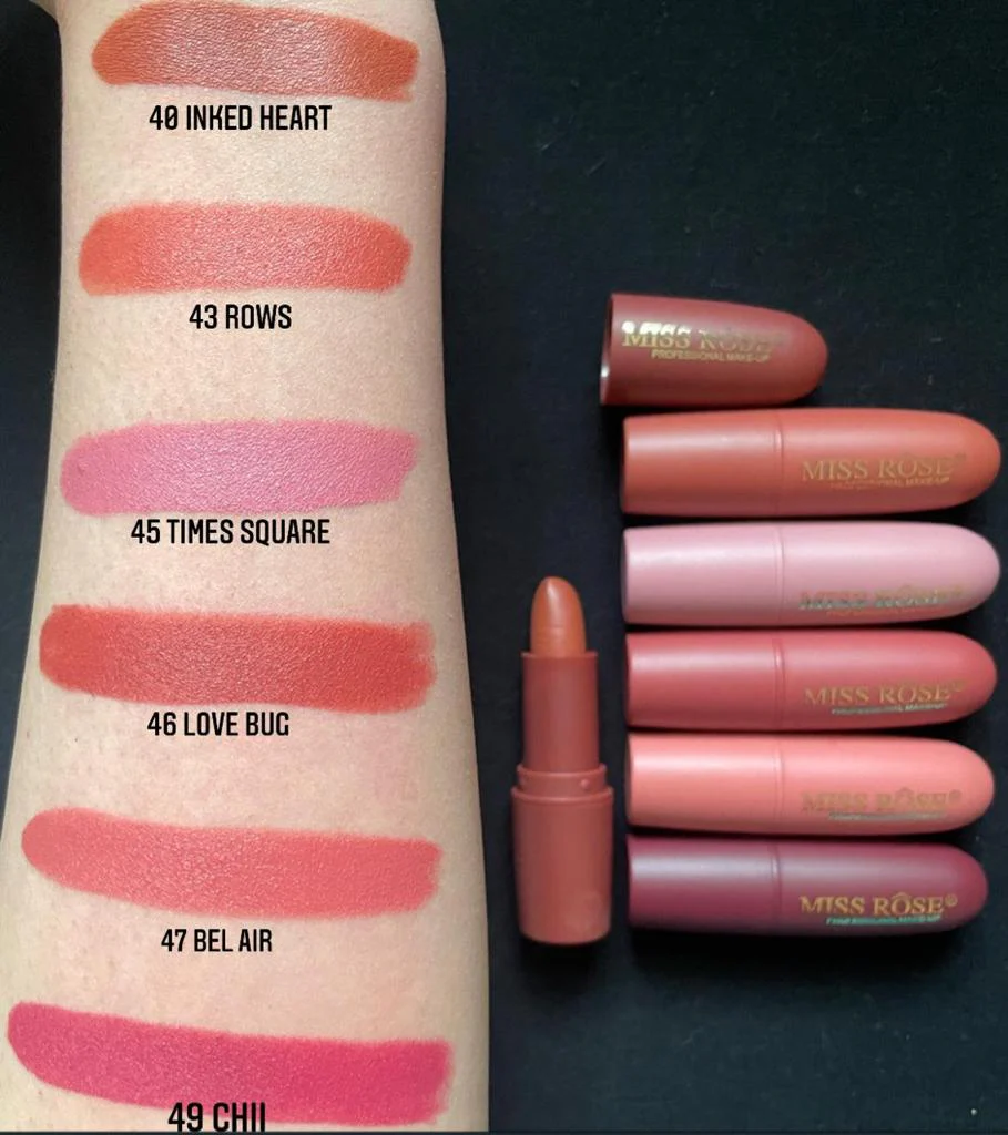 Miss Rose Velvet Matte Lipstick - Image 29