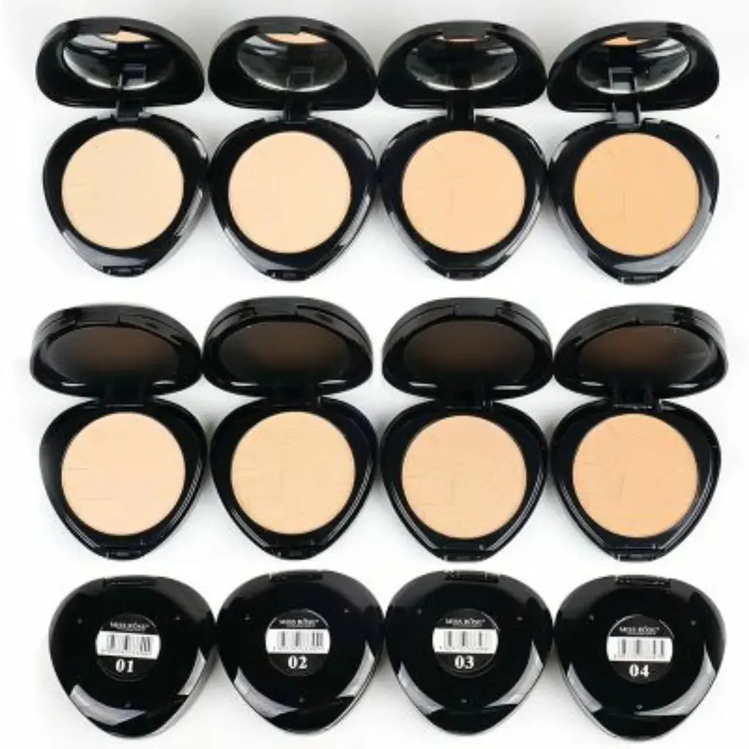 Missrose Bright Black Triangle Double Layer Powder - Image 2