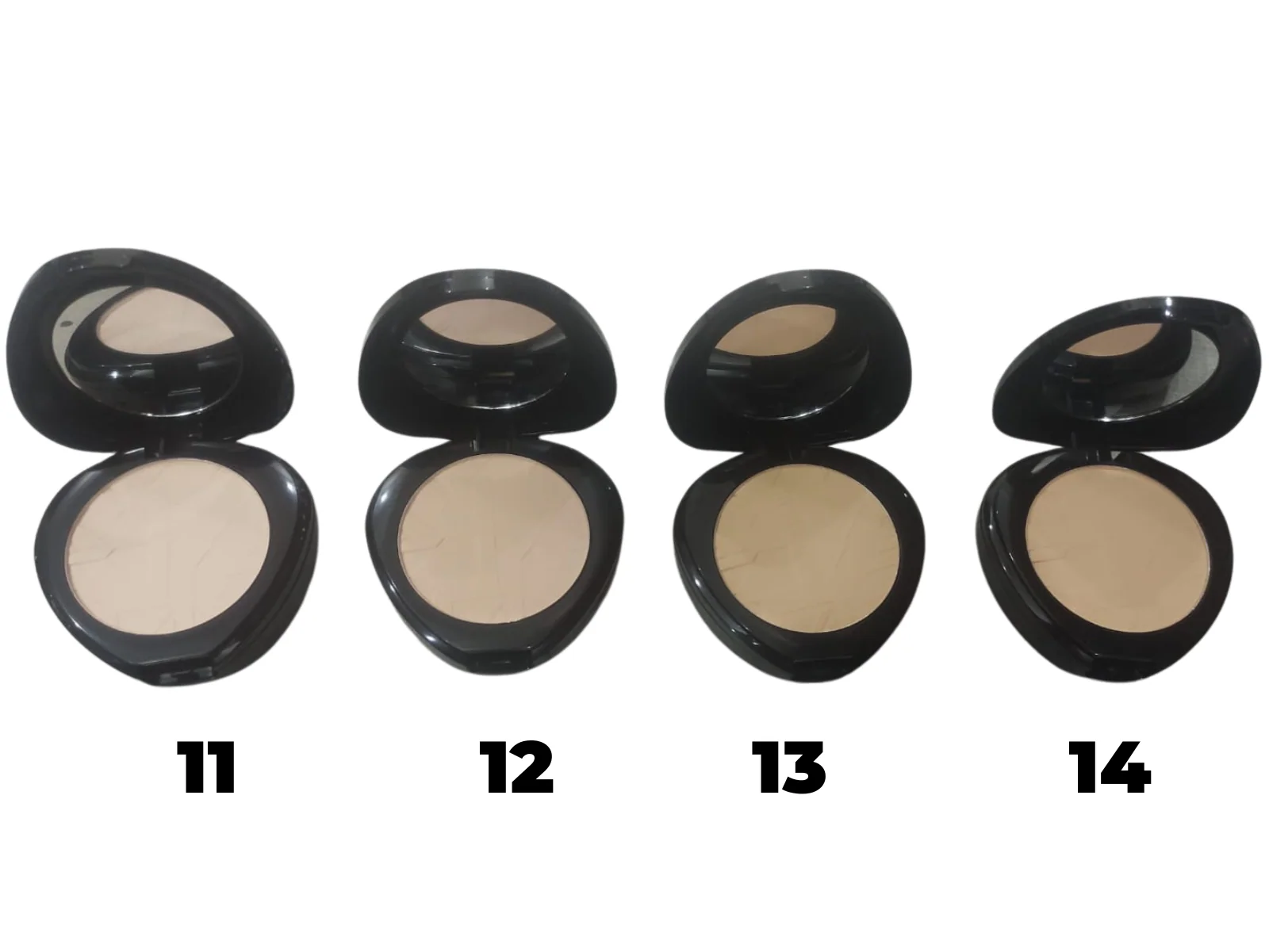 Missrose Bright Black Triangle Double Layer Powder - Image 3